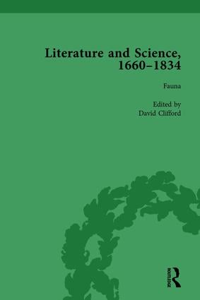Literature and Science, 1660-1834, Part II vol 5