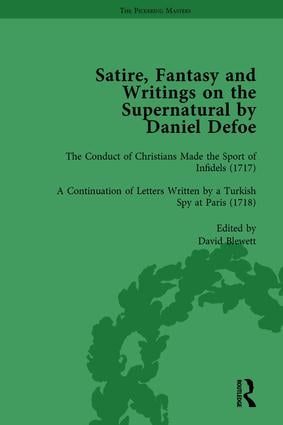 Satire, Fantasy and Writings on the Supernatural by Daniel Defoe, Part II vol 5