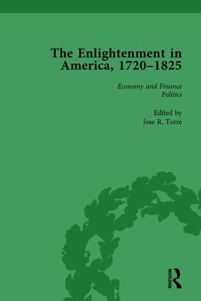 Enlightenment in America, 1720-1825 Vol 1