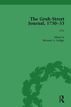 Grub Street Journal, 1730-33 Vol 2
