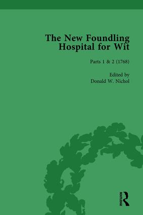 New Foundling Hospital for Wit, 1768-1773 Vol 1