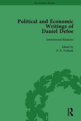 Political and Economic Writings of Daniel Defoe Vol 5