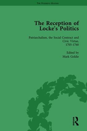 Reception of Locke's Politics Vol 2