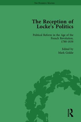 Reception of Locke's Politics Vol 4