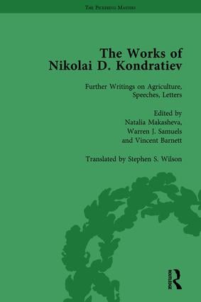 Works of Nikolai D Kondratiev Vol 4