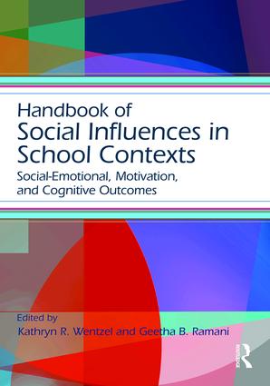 Handbook of Social Influences in School Contexts - Paperback / softback