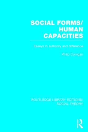 Social Forms/Human Capacities (RLE Social Theory)