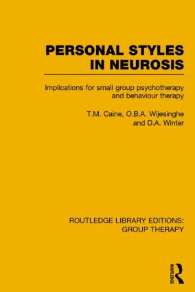 Personal Styles in Neurosis
