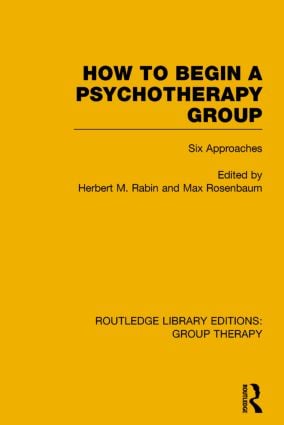 How to Begin a Psychotherapy Group