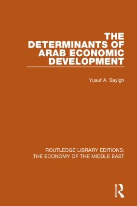 Determinants of Arab Economic Development