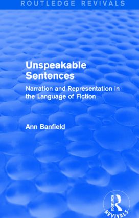 Unspeakable Sentences (Routledge Revivals)