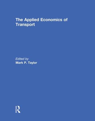 Applied Economics of Transport