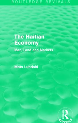 Haitian Economy (Routledge Revivals)