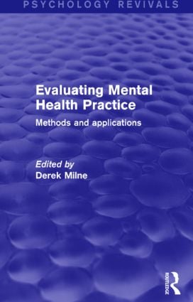 Evaluating Mental Health Practice