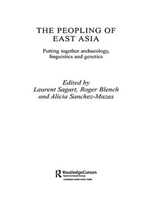 Peopling of East Asia