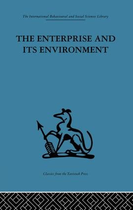 Enterprise and its Environment