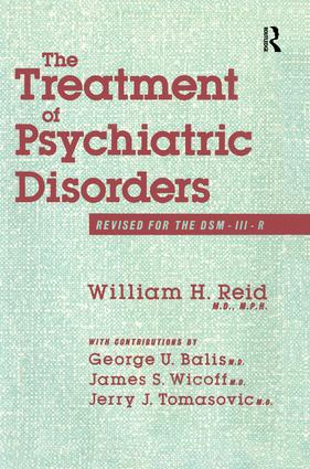 Treatment Of Psychiatric Disorders
