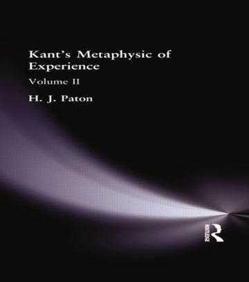 Kant's Metaphysic of Experience