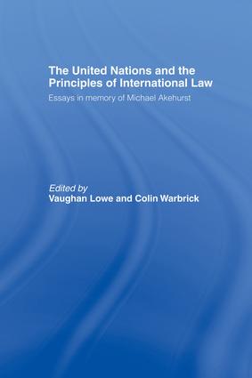 United Nations and the Principles of International Law
