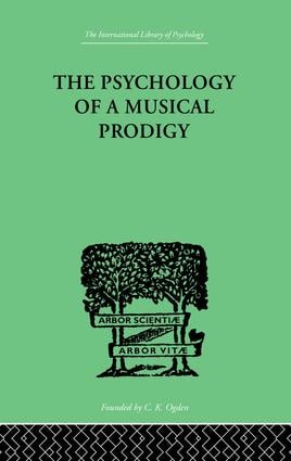 Psychology of a Musical Prodigy