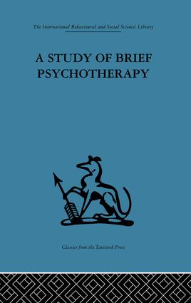 Study of Brief Psychotherapy