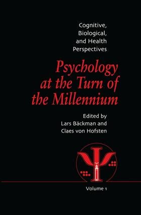Psychology at the Turn of the Millennium, Volume 1