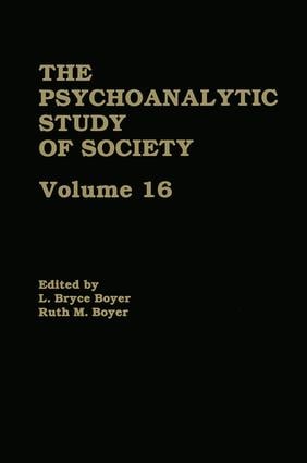 Psychoanalytic Study of Society, V. 16