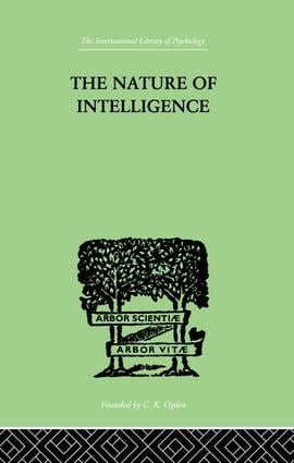 Nature of Intelligence