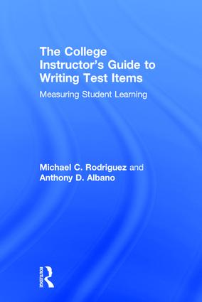College Instructor's Guide to Writing Test Items