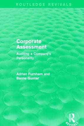 Corporate Assessment (Routledge Revivals)