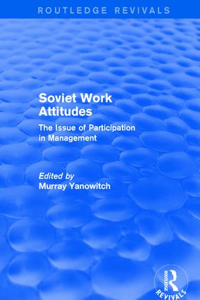 Revival: Soviet Work Attitudes (1979)