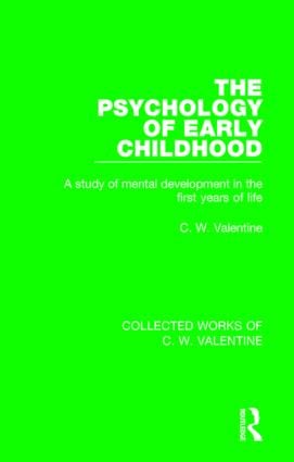 Psychology of Early Childhood