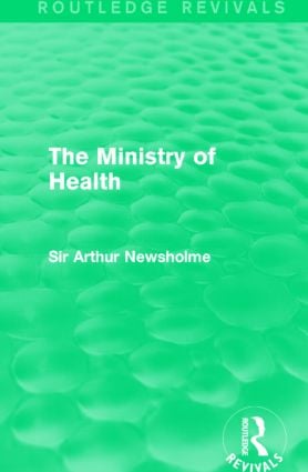 Ministry of Health (Routledge Revivals)