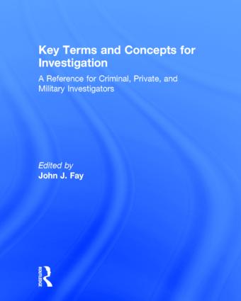 Key Terms and Concepts for Investigation