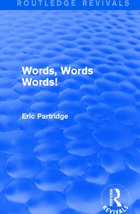 Words, Words Words!
