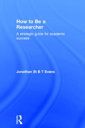 How to Be a Researcher