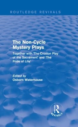 Non-Cycle Mystery Plays