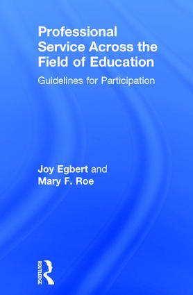 Professional Service Across the Field of Education