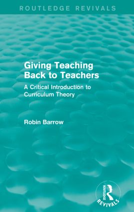 Giving Teaching Back to Teachers