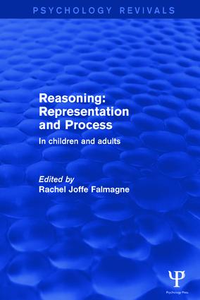 Reasoning: Representation and Process