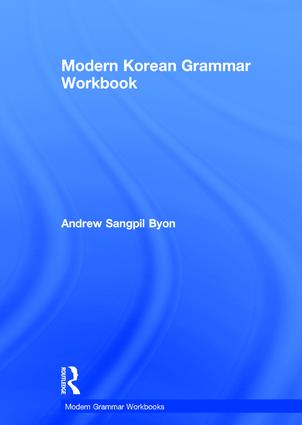 Modern Korean Grammar Workbook