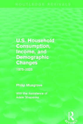 U.S. Household Consumption, Income, and Demographic Changes