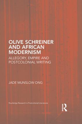 Olive Schreiner and African Modernism