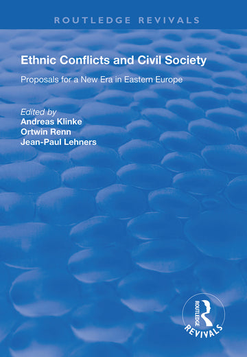 Ethnic Conflicts and Civil Society