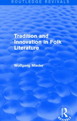 Tradition and Innovation in Folk Literature
