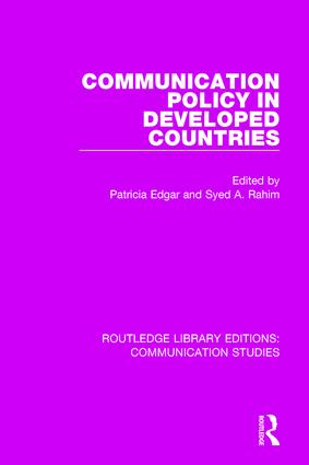 Communication Policy in Developed Countries