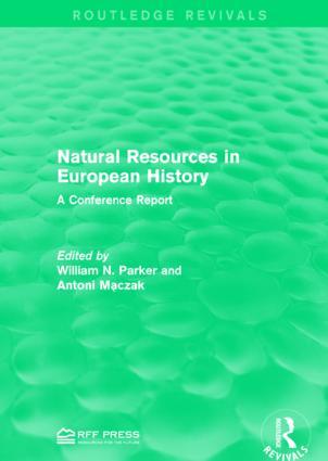 Natural Resources in European History