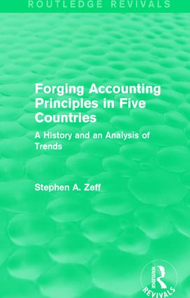 Forging Accounting Principles in Five Countries