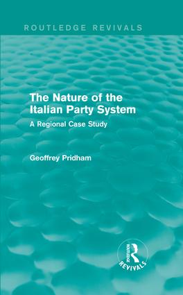 Nature of the Italian Party System