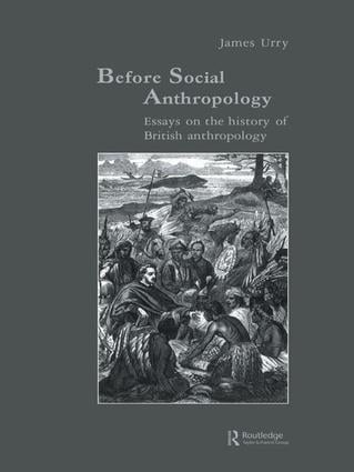 Before Social Anthropology